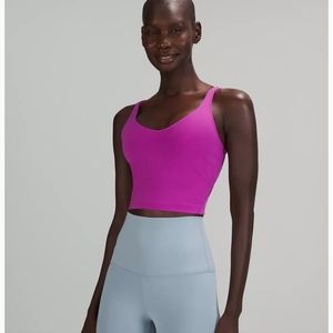 NWT Lululemon align tank plum